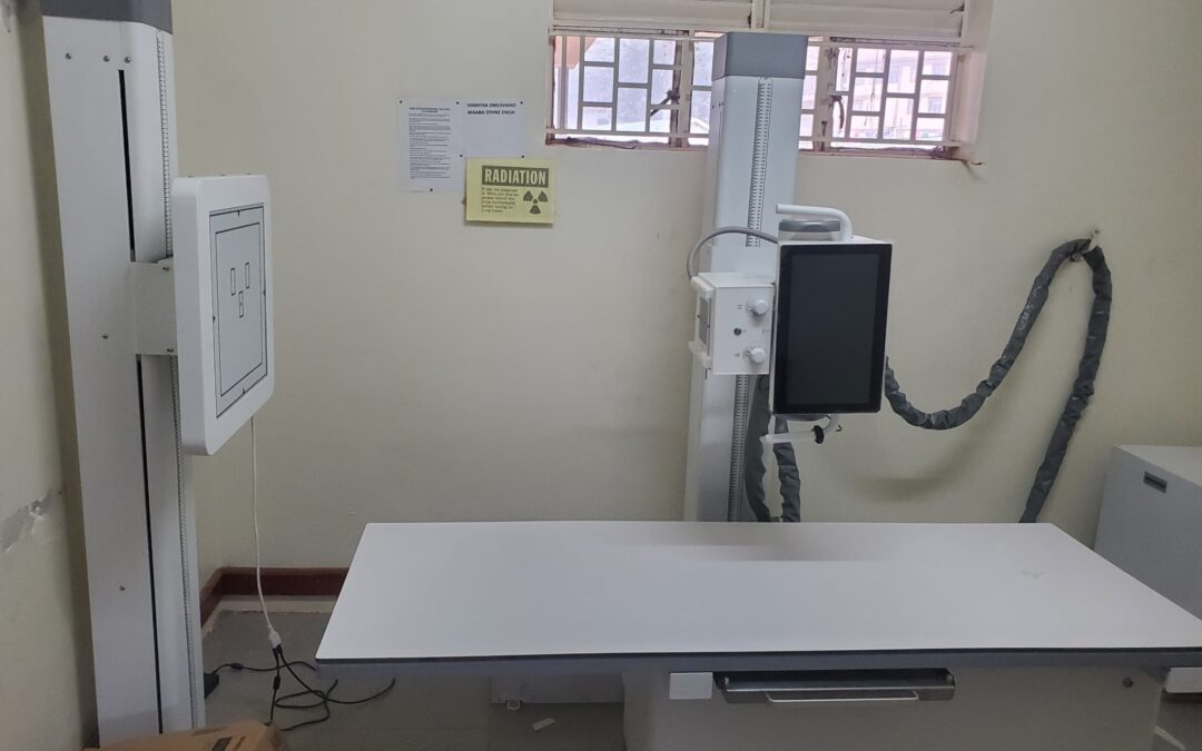 Röntgengerät in Kabale angekommen